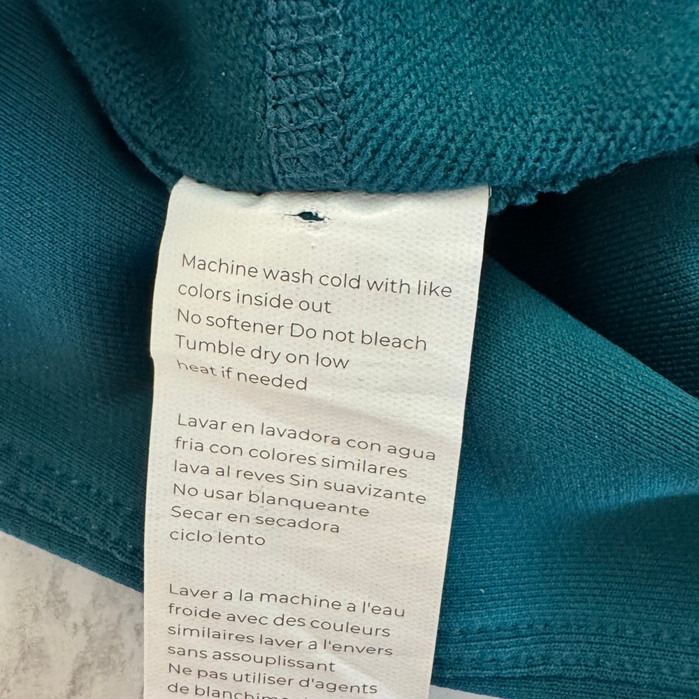 Fabletics Anywhere Motion 365+ XXS Teal Leggings - Picture 5 of 9